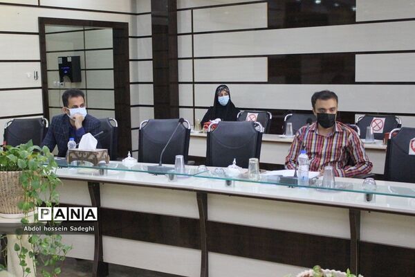 جلسه ستاد فعالیت‌های تابستانی آموزش و پرورش استان بوشهر