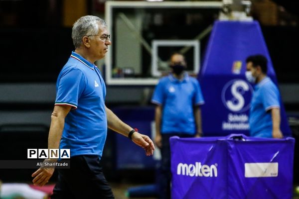 تمرین تیم ملی بسکتبال