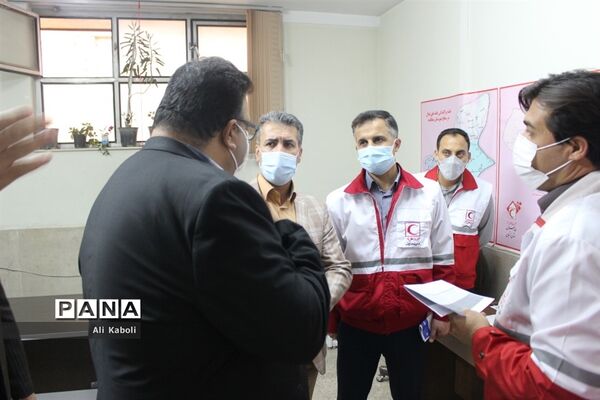 نشست اعضای شورای مدیران هلال احمر با رئیس دفتر فدراسیون صلیب سرخ  جهانی  در ایران