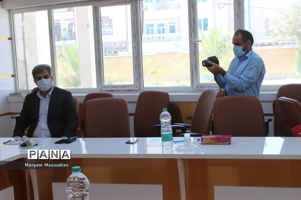 نشست خبری بنیاد خیرین استان بوشهر حامی دانشگاه فرهنگیان