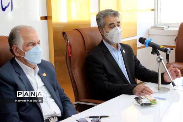 نشست خبری بنیاد خیرین استان بوشهر حامی دانشگاه فرهنگیان
