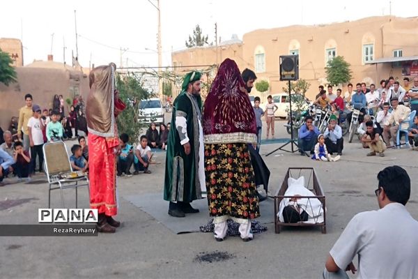 تعزیه معجزات امام رضا (ع) در رزق آباد کاشمر