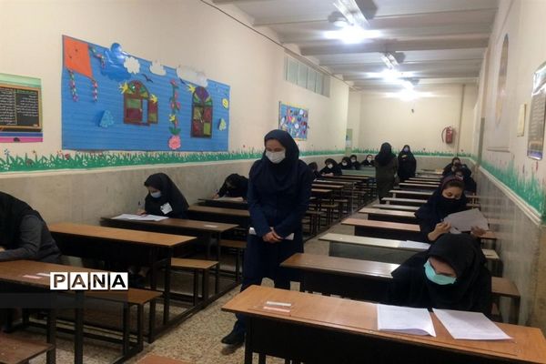 بازدید از حوزه‌های امتحانات نهایی شهرستان قدس