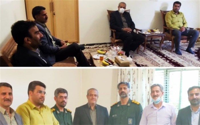 تجلیل از خانواده شهید شاخص بسیج ورزشکاران استان