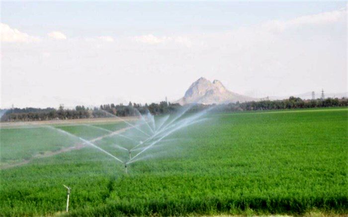 1418 هکتار از اراضی کشاورزی سیب‌وسوران به سیستم نوین آبیاری مجهز شد