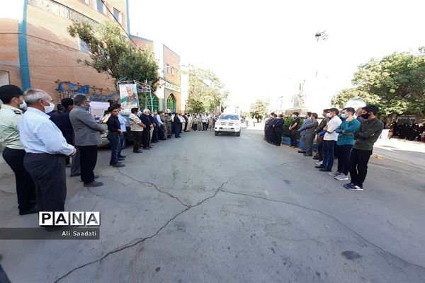 تشییع پیکر مطهر شهید ابوالقاسم دشتیان