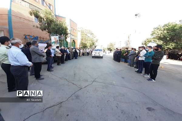 تشییع پیکر مطهر شهید ابوالقاسم دشتیان