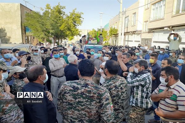 تشییع پیکر مطهر شهید ابوالقاسم دشتیان