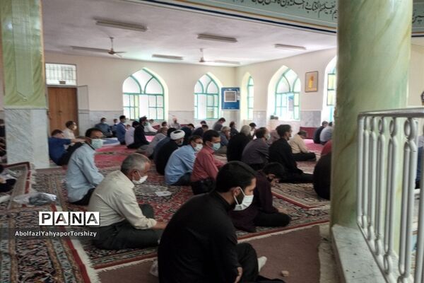 برگزاری مراسم ۱۴ خرداد در نماز جمعه  کاشمر در مصلی مسجد جامع  شهرستان