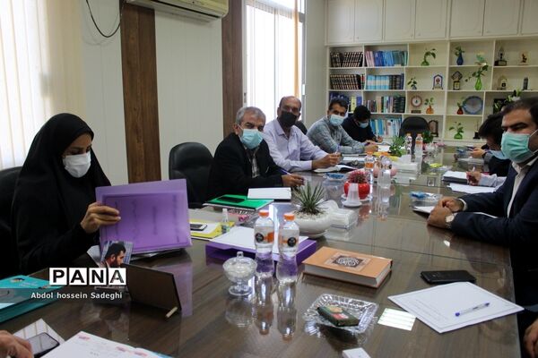 جلسه قطبی مسئولان دبیرخانه طرح دانش‌آموز تراز انقلاب اسلامی  استان بوشهر