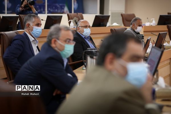 جلسه قرارگاه ستاد ملی کرونا