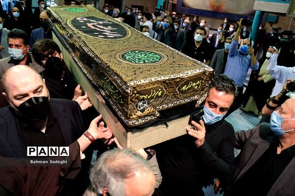 مراسم تشییع حجت الاسلام محتشمی پور