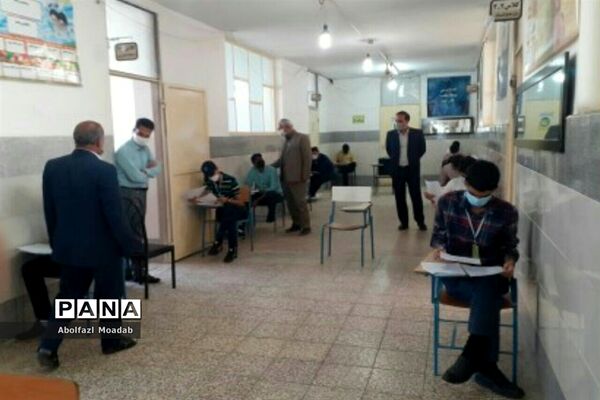 برگزاری امتحانات شبه نهایی پایه دوازدهم مدارس شهید اشرفی اصفهانی  و حضرت معصومه (س)