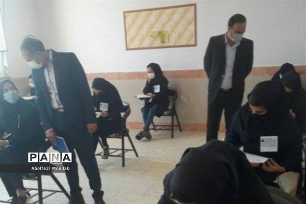 برگزاری امتحانات شبه نهایی پایه دوازدهم مدارس شهید اشرفی اصفهانی  و حضرت معصومه (س)