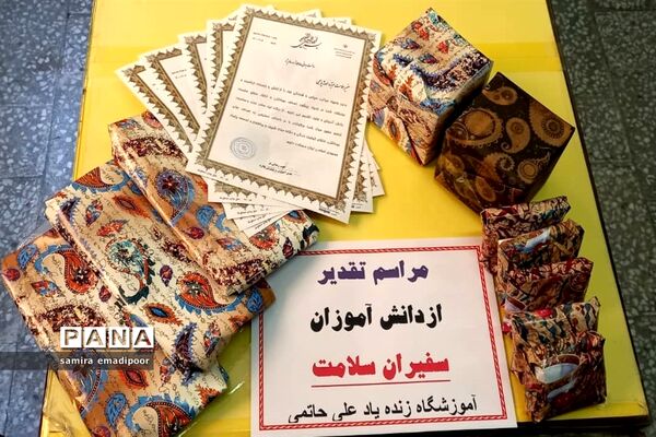 تقدیر از سفیران سلامت ملاردی