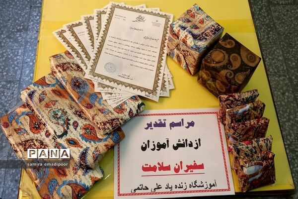 تقدیر از سفیران سلامت ملاردی