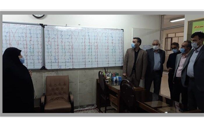 بازدید استانی از حوزه‌های اجرا و تصحیح امتحانات نهایی