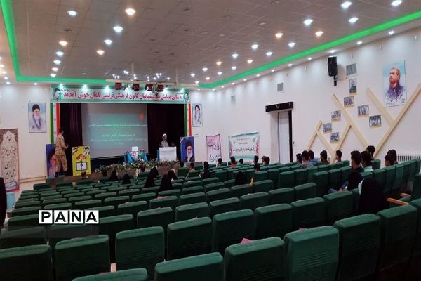 مراسم جشن سیاسی رای اولی‌های 1400 کاشمر