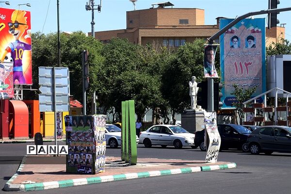 تبلیغات انتخابات ریاست جمهوری و شورای شهر در تبریز
