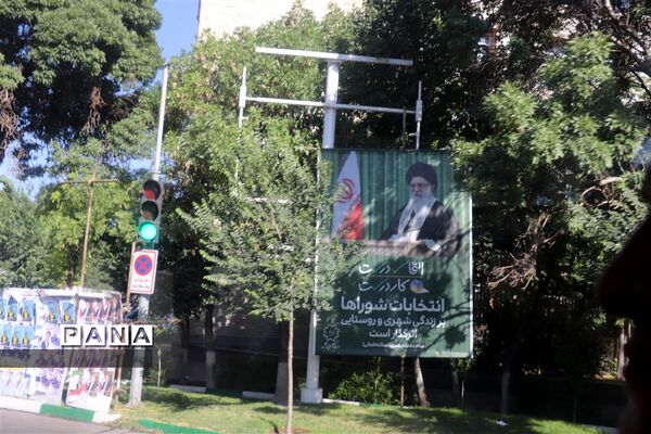 تبلیغات انتخابات ریاست جمهوری و شورای شهر در تبریز