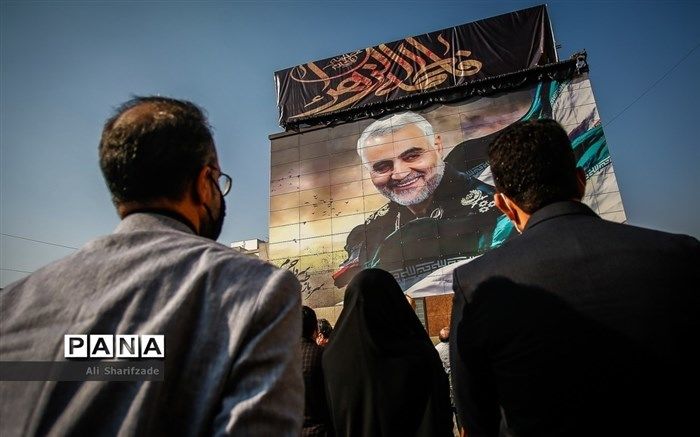 خانواده شهید سلیمانی  مردم  را به شرکت در انتخابات دعوت کردند