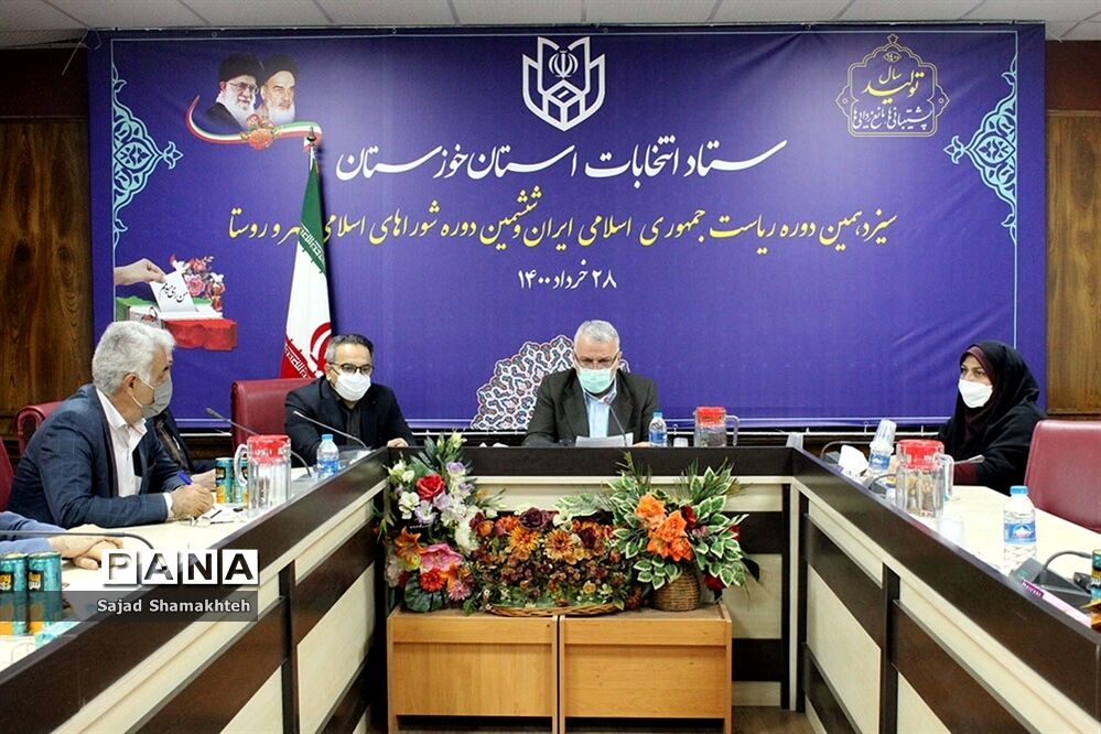 نشست خبری رییس  ستاد انتخابات استان خوزستان