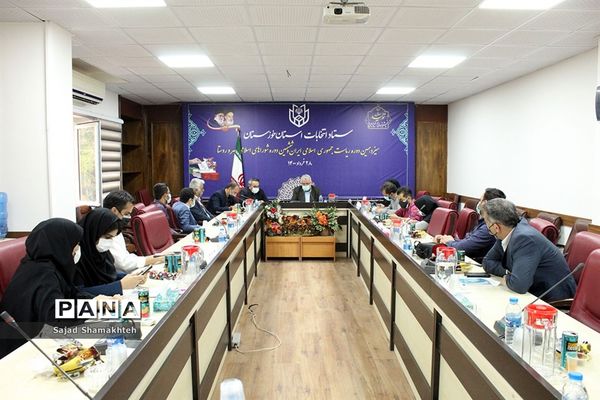 نشست خبری رییس  ستاد انتخابات استان خوزستان