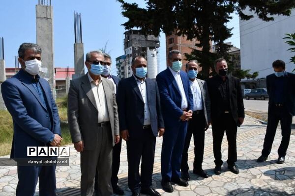 بازدید معاون وزیر آموزش و پرورش از طرح های عمرانی آموزش و پرورش محمودآباد