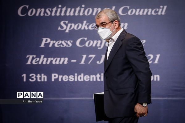 نشست خبری سخنگوی شورای نگهبان