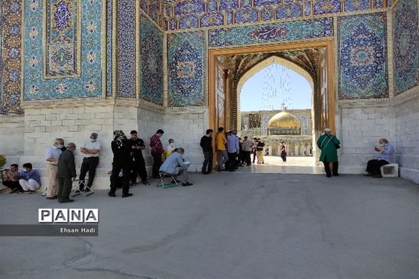 انتخابات ۱۴۰۰ در حرم مطهر رضوی
