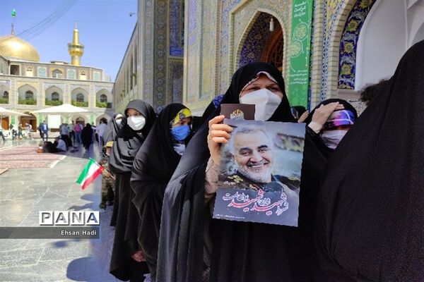 انتخابات ۱۴۰۰ در حرم مطهر رضوی