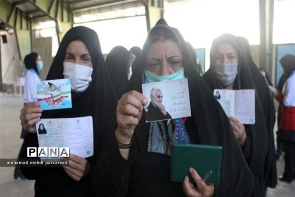 حضور پرشور مردم کرمانشاهی در انتخابات 1400