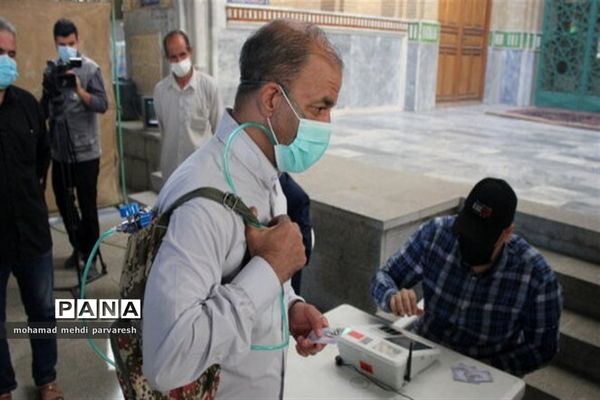 حضور پرشور مردم کرمانشاهی در انتخابات 1400