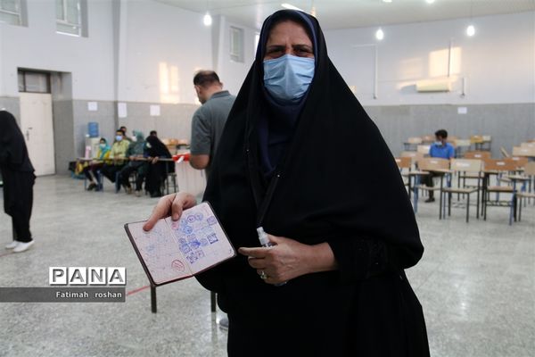 حضور و مشارکت مردم شهرستان امیدیه در انتخابات ۱۴۰۰-۲