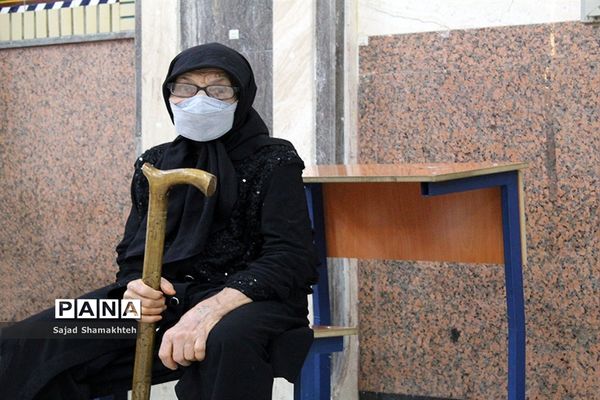 مشارکت و حضور مردم اهواز در انتخابات 1400-2