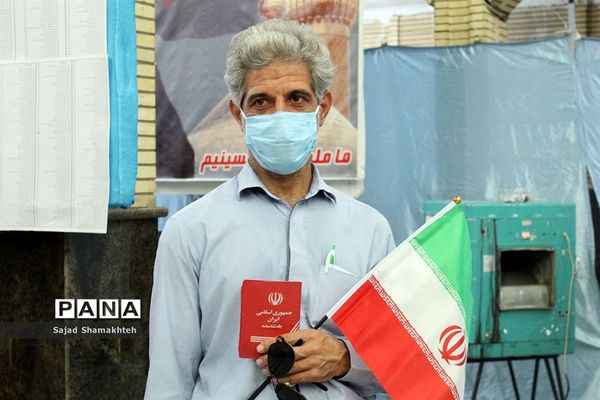 مشارکت و حضور مردم اهواز در انتخابات 1400-2