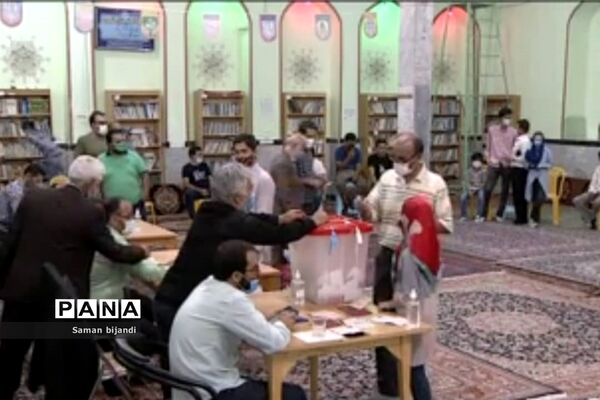 انتخابات پرشور مردم میدان در شهرستان بجنورد