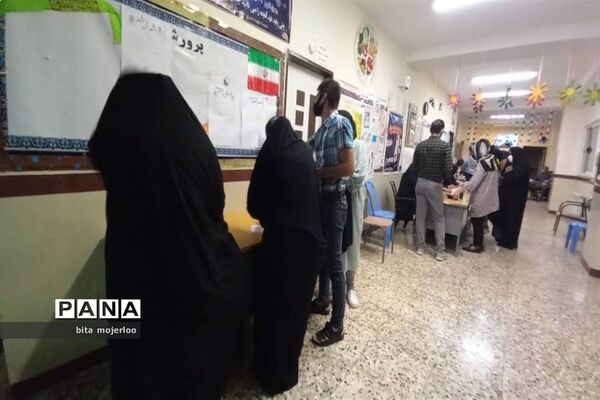 حضور مردم شهرستان گلوگاه در انتخابات خرداد 1400