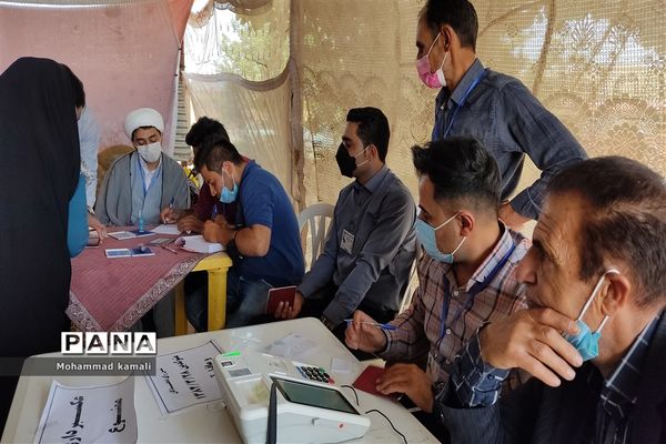 حضور پر شور روستاییان در انتخابات ۱۴۰۰