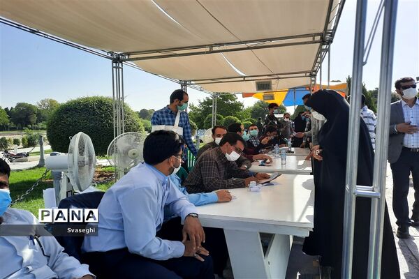 حضور پرشور مردم غیور اصفهان در انتخابات