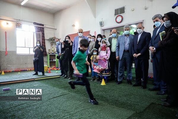 افتتاحیه طرح سنجش سلامت جسمانی و آمادگی تحصیلی نوآموزان
