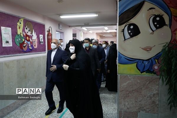 افتتاحیه طرح سنجش سلامت جسمانی و آمادگی تحصیلی نوآموزان