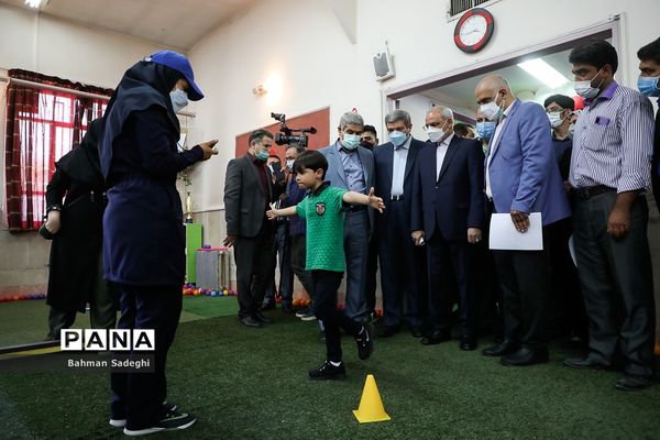 افتتاحیه طرح سنجش سلامت جسمانی و آمادگی تحصیلی نوآموزان