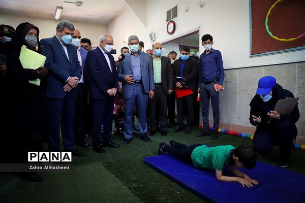 افتتاحیه طرح سنجش سلامت جسمانی و آمادگی تحصیلی نوآموزان