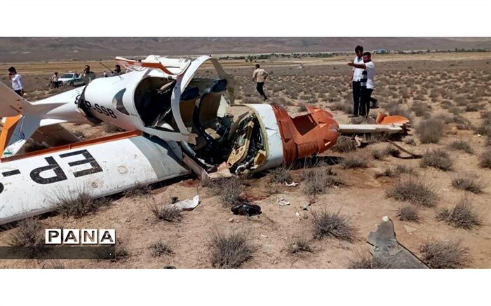 سقوط یک فروند هواپیمای آموزشی در خراسان شمالی دو کشته داد