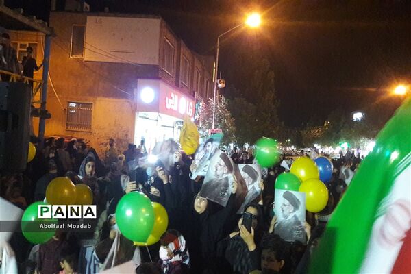 جشن دهه کرامت و پیروزی  هشتمین منتخب مردم ایران  در کاشمر