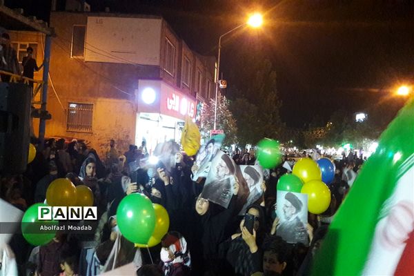 جشن دهه کرامت و پیروزی  هشتمین منتخب مردم ایران  در کاشمر