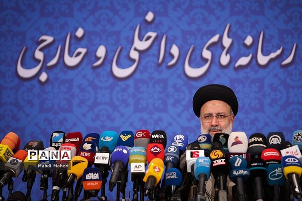 نشست خبری رئیس جمهور منتخب