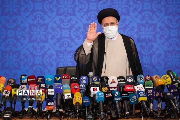 نشست خبری رئیس جمهور منتخب