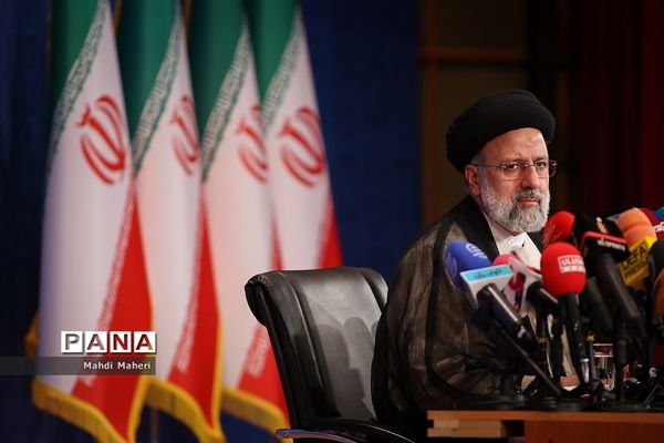 نشست خبری رئیس جمهور منتخب